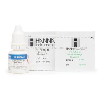 HANNA - Silica Low Range Checker Reagents 25 Tests (HI705-25)