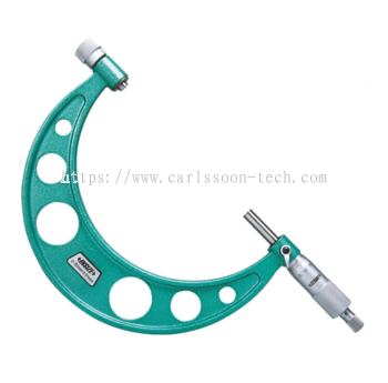 INSIZE - Outside Micrometers with Interchangeable Anvils (3206)