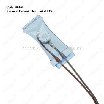 Code: 88106 National Model Defrost Thermostat