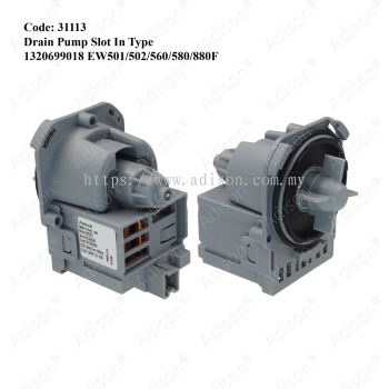 Code: 31113 Drain Pump Slot In Type