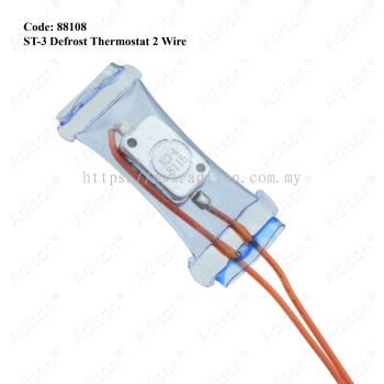 Code: 88108 ST-3 Defrost Thermostat 2 Wire