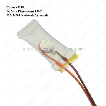 Code: 88115 National MM2-201 Defrost Thermostat