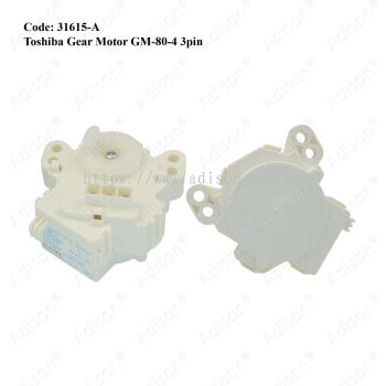 Code: 31615-A Toshiba Gear Motor GM-80-4