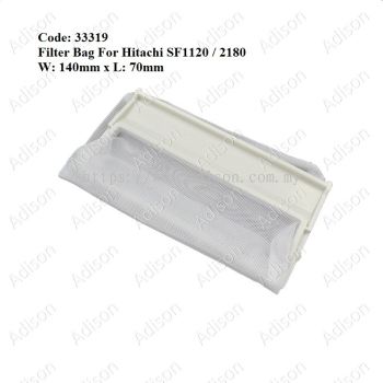 Code: 33319 Hitachi SF1120-2180 W140 x L70mm Filter Bag
