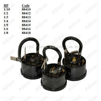 Code: 88413 Overload Protector 1/3HP Round Type