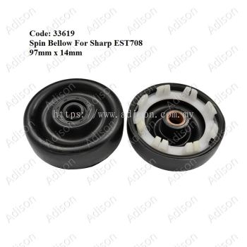 Code: 33619 Sharp EST 708 97x14mm Spin Bellow