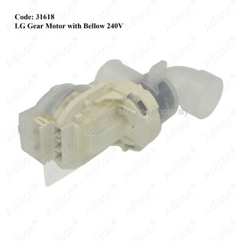 (Out of Stock) Code: 31618 LG Gear Motor with Bellow 240V