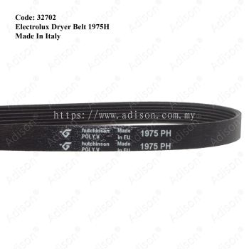 Code: 32702 Dryer Belt 1975H For EDC2086PDW / EDC67550W / EDC67150W / EDE418M / EDE419M / EDE429E
