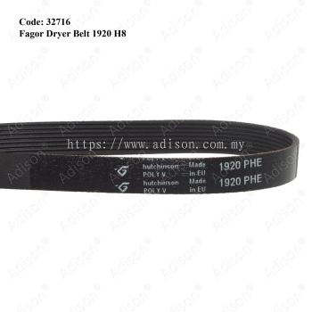 Code: 32716 Rib Belt 1920 H8 Fagor Dryer