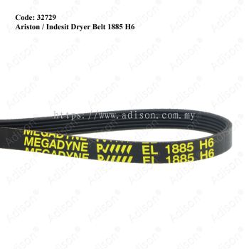 Code: 32729 Rib Belt 1885 H6 Ariston/Indesit Dryer