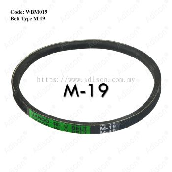 Code: WBM019 Belt Type 0-445/M 19 for Panasonic