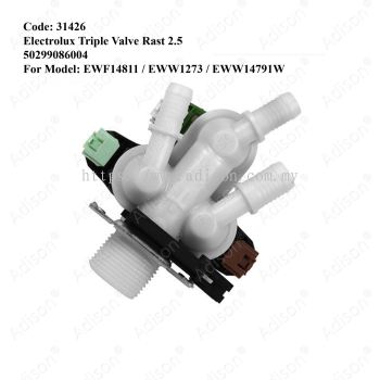 Code: 31426 Electrolux Triple Valve