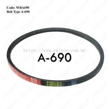Code: WBA690 Belt Type A-690 