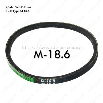 Code: WBM018-6 Belt Type M 18.6