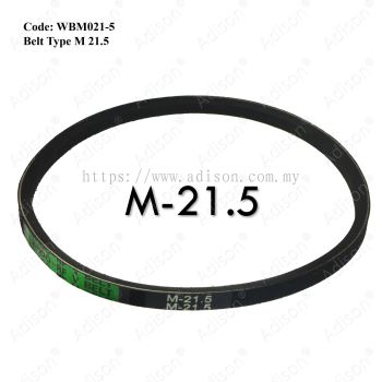 Code: WBM021-5 Belt Type M 21.5