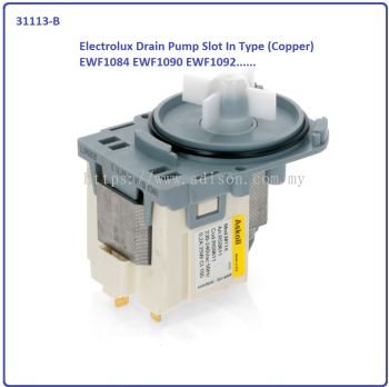 Code: 31113-B  Electrolux EWF1084 / EWF1090 / EWF1092 Drain Pump