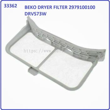 Code: 33362 BEKO DRVS73W Original Dryer Filter for Dryer Machine use