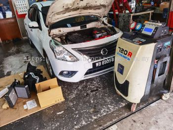 NISSAN ALMERA COOLING COIL MAINTENANCE 