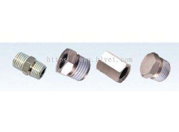 One-touch fittings---threaded type