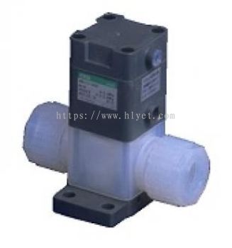 Air operated valve for chemical liquids (AMD����2&#12539;AMG����2&#12539;GAMD����2&#12539;GAMD0��2A)