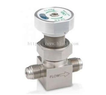 Manual valve for process gas (MGD)