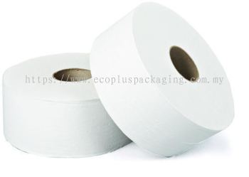 Jumbo Roll Tissue 130M - 2ply (100% Virgin Pulp)