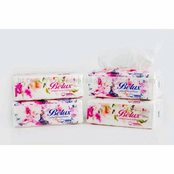 Softpack Facial Tissue (3ply) 100% Pulp