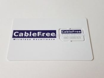 CableFree Custom SIM cards for 4G LTE & 5G NR Networks