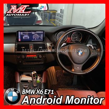 BMW X6 E71 Android Monitor