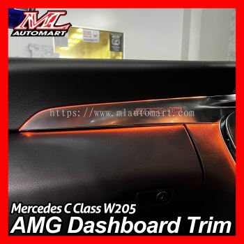 Mercedes Benz C Class W205 Ambient Light : AMG Dashboard Trim