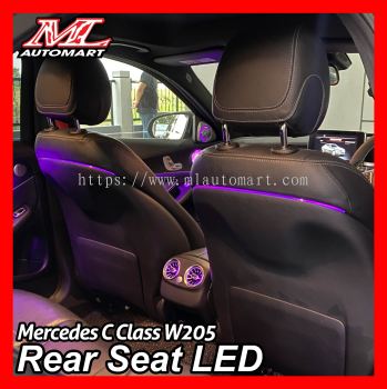 Mercedes Benz C Class W205 Rear Seat Led