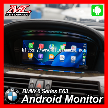 BMW 6 Series E63 Android Monitor