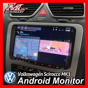 Volkswagen Scirocco MK3 Android Monitor