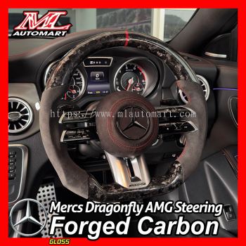 Mercedes Benz Dragonfly AMG Forged Carbon Steering (Gloss)
