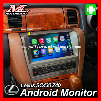 Lexus SC430 Z40 Android Monitor (8")