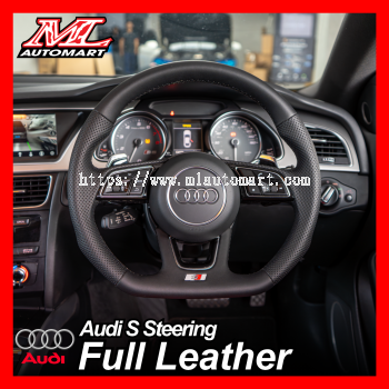 Audi S Line Full Leather Steering