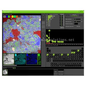 Elemental Colour Mapping SEM-EDX