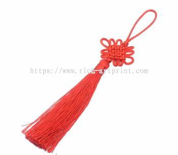 Red tassel for Chinese New Year CNY for festive and lantern decoration-10pcs/50pcs  - Rich Art Print & Pack Sdn Bhd