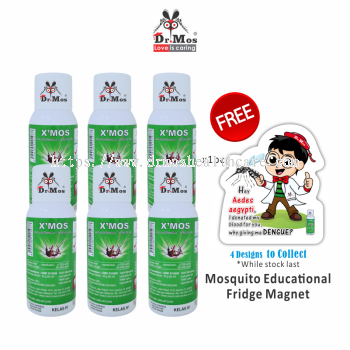 XMos 6 cans FREE Educational Fridge Magnet