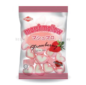 Mashmallow Strawberry (100g)
