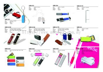 USB X27, 30, 34, 172, 162, 163, 170, 4, 24, 28, 26 & 165