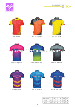 Sublimation Polo SP4