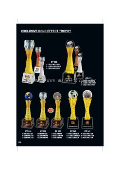 EXCLUSIVE GOLD EFFECT TROPHY IFF020 - IFF247