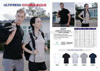 Ultifresh DOUBLE PIQUE POLO 220g UH27