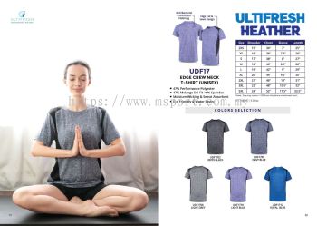 Ultifresh Dryfit Edge Crew Neck T-shirt UDF17