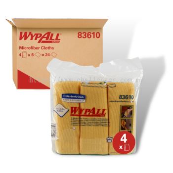 WypAll® Microfiber - Yellow (83610)