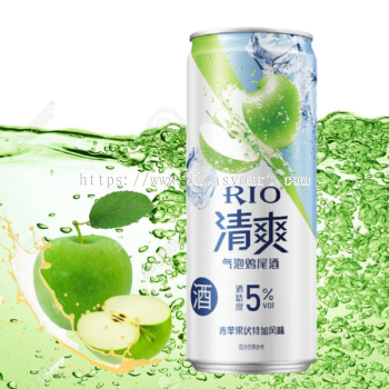 RIO 清爽青苹果气泡鸡尾酒 330ml