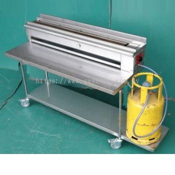 S/S Otak Oven With Trolley 白钢乌达炉及推车