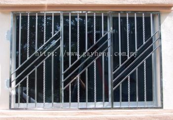 Stainless Steel Window Grille 白钢窗花