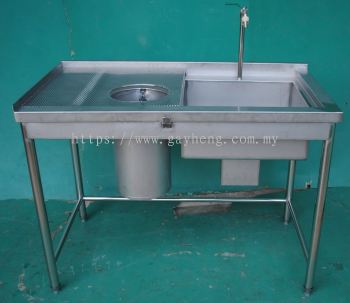 Stainless Steel Sink with Rubbish Hole ׸ϴ